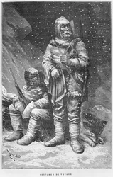Trajes de exploración, ilustración de 